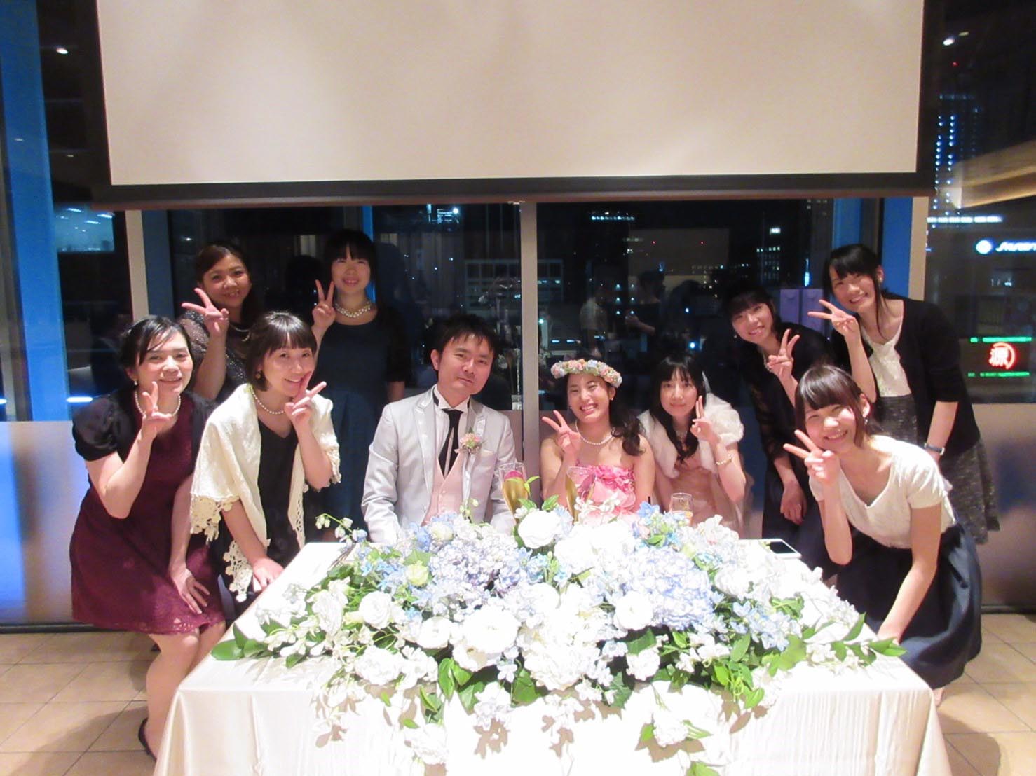 Party Report テーマは Voyage 航海 少人数結婚式1 5次会 1 5次会や会費制結婚式 記念日づくりはneo Flag
