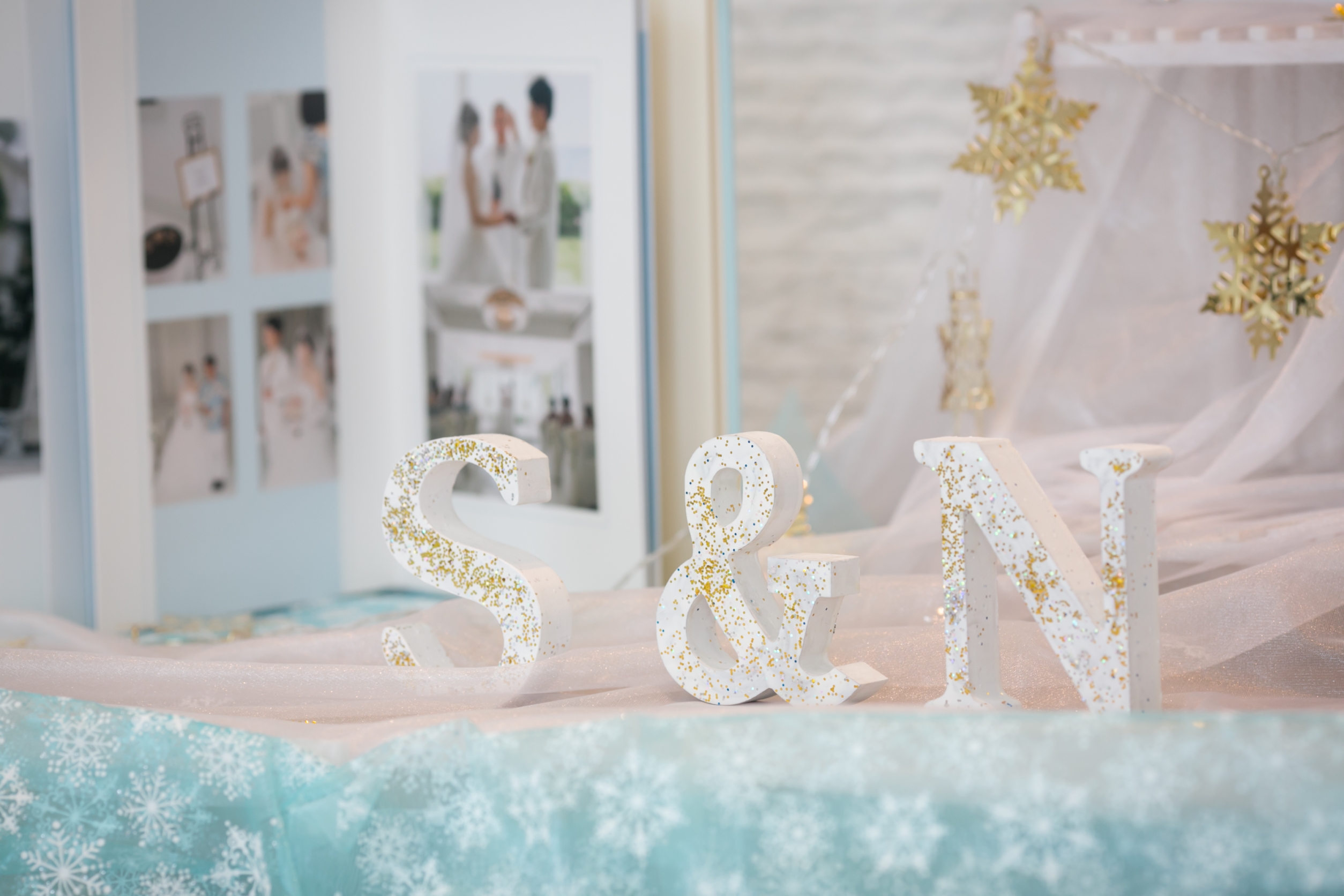 雪がテーマの結婚パーティー 白銀の世界に包まれる空間でオリジナルウェディング 1 5次会や会費制結婚式 記念日づくりはneo Flag